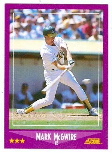 As far as value goes, a 10 grade leaf has brought in up to $1,000 while the same grade donruss will only command a few hundred bucks. mark mcgwire rookie card | Mark Mcgwire Rookie Card Value ...