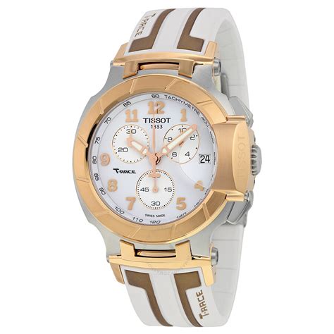 More than 3,000 verified dealers worldwide. Tissot T-Race Chronograph White Dial Men's Watch ...