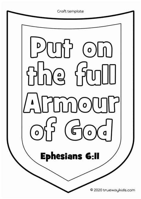 Printable Armor Of God That Are Artofit