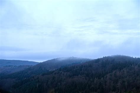 Foggy Hills Landscape Free Photo Download Freeimages