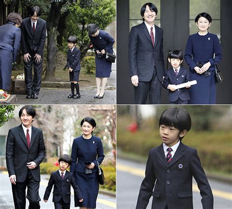 Hisahito'nun doğumunu duyuran japon gazeteciler, ardından üçüncü sırada krizantem. Prince Hisahito graduates from kindergarten | HELLO!