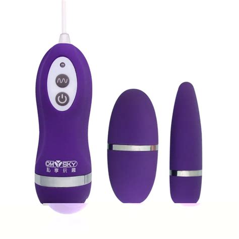 10 Speed Waterproof Double Vibrating Eggs Mini Vibrator Massager Sex