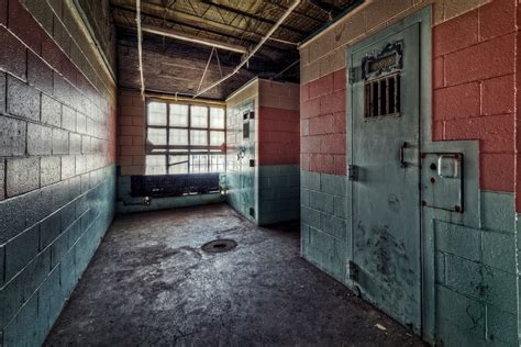Grey Steel Door Building Prisons Hd Wallpaper Wallpaper Flare