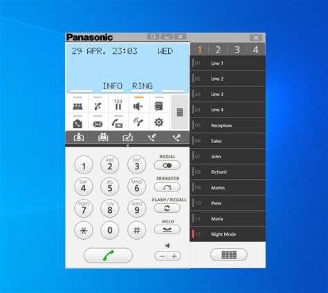 Panasonic Ip Softphone For Microsoft Windows Systemnet Communications