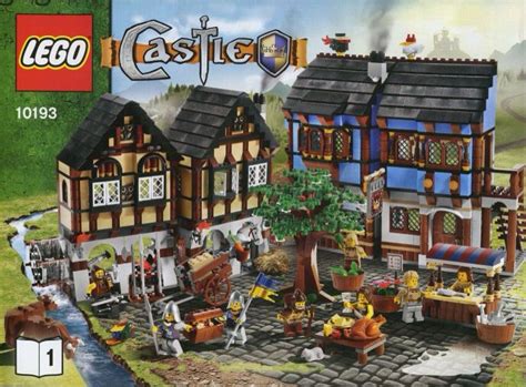 Har du mistet manualen for lego 31120 medieval castle? Castle town | Lego castle, Medieval market, Lego
