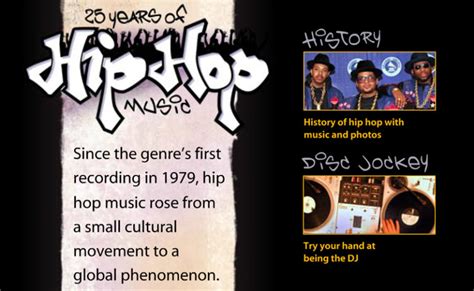 History Of Hip Hop Music Infographic Anniversary Karsten Ivey