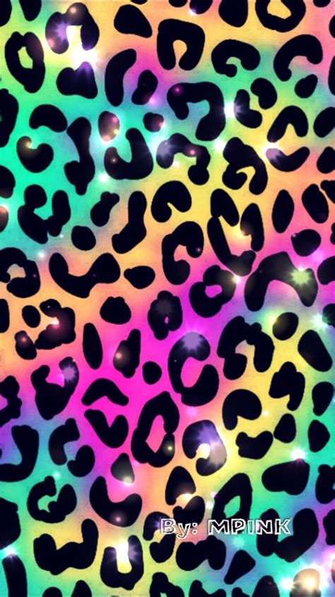 Pin By Amanda Lowe On Rainbow Leopard Print Wallpaper Iphone