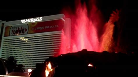 HD The Mirage Las Vegas Volcano Show YouTube