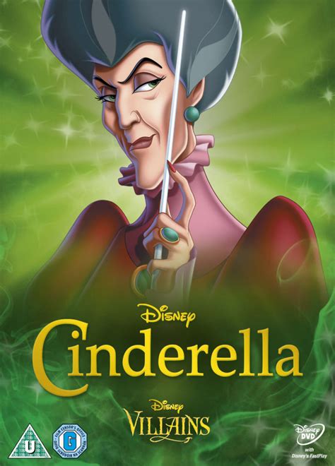 Cinderella Disney Villains Limited Artwork Edition Dvd Zavvi