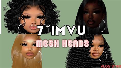 Imvu Mesh Heads Youtube