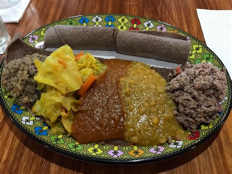 I Ate Ethiopian Meat Platter Rfood