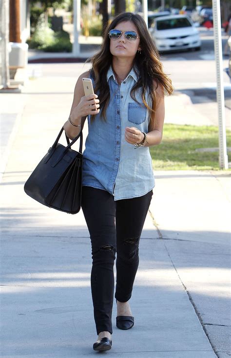 If there's one person that can rock anything, it's lucy hale. Lucy Hale Street Style - Out in Beverly Hills, October ...