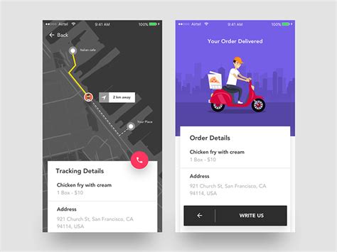 This app will not only help you keep an account of how much you eat, but it will also inform you about how much more can you. Food app order tracking by Divan Raj on Dribbble
