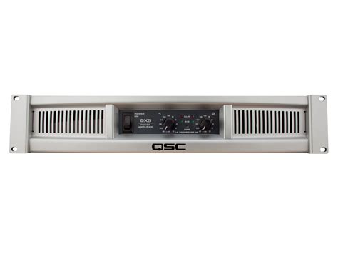 Qsc Gx5 700 Watt Two Channel Stereo Power Amplifier American Musical