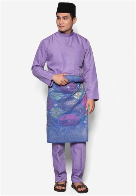 Pakaian Tradisional Melayu Perempuan Baju Riau Pahang Pakaian