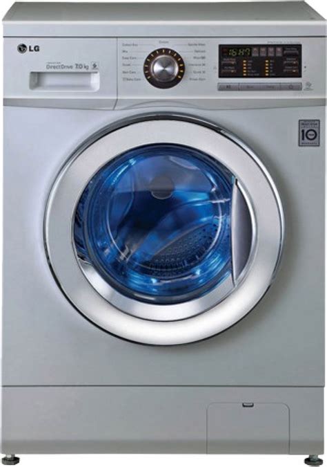 lg 7 kg fully automatic front load washing machine silver price in india buy lg 7 kg fully