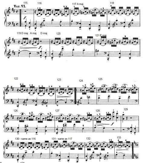 Mozart K284 Theme And Variations Movement Variation 6 Microtonal