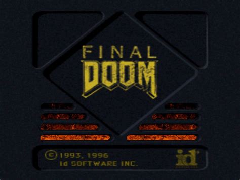 Final Doom Ntsc U Iso