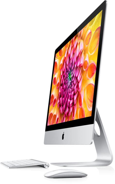 Apple Announces New Slimmer Imac With Fusion Drive 8lbs Lighter