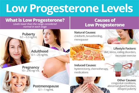 low progesterone levels about and causes shecares