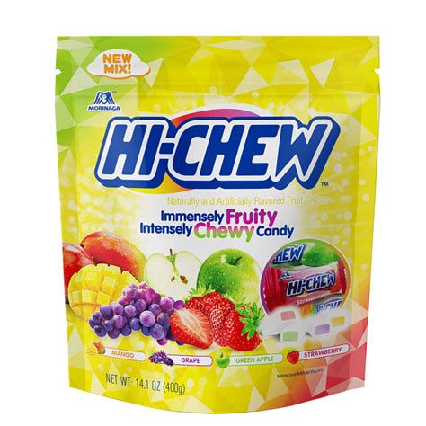 Hi Chew Original Mix 4 Flavors Chewy Fruit Candy By Morinaga Stand Up Secretpantryla