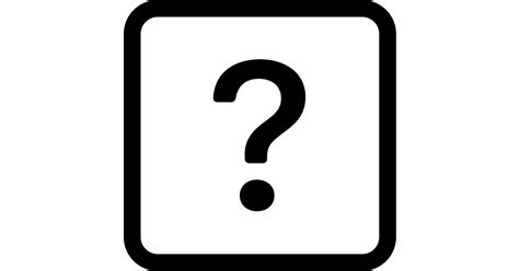 Question Square Free Vector Icon Iconbolt