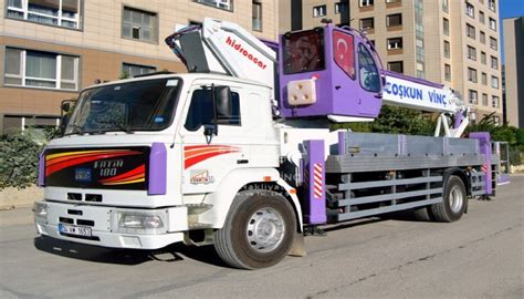 Truck Mounted Manlift Rental In Turkey