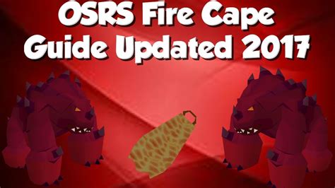 Osrs Fire Cape Guide For First Time Players Full