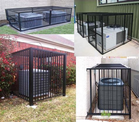 As a rule of thumb, an air conditioner needs 20 btu for each square foot of living space. Factory Sale Customized Security Cages For Ac Units - Buy ...