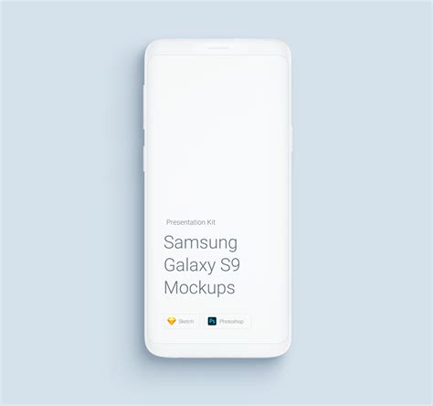 Samsung Galaxy S9 Free Phone Mockup