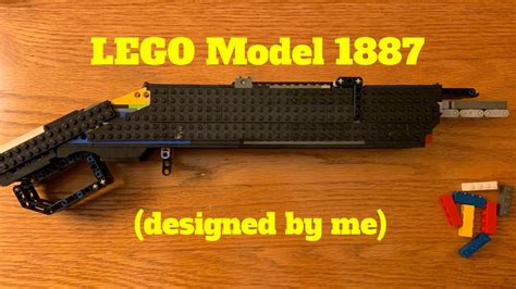 Lego Model 1887 Shotgun Working Youtube