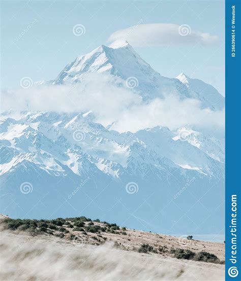 Mt Cook New Zealand In Winter Stock Photo Image Of Mountains Winter
