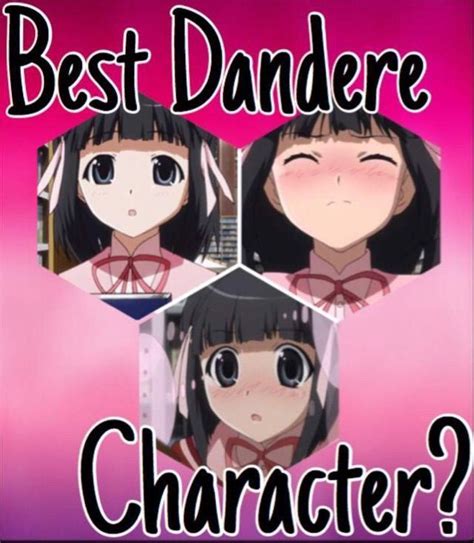 Best Dandere Character Anime Amino
