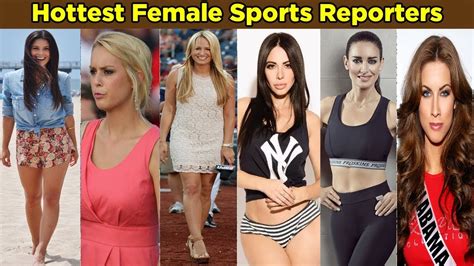Top 10 Hottest Female Sports Reporters And Presenters