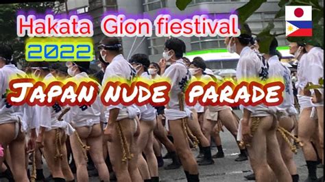 Hakata Gion Festival Japan Nude Parade Youtube