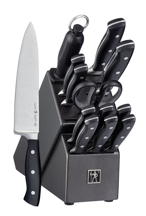 Henckels Fine Edge Forged 14 Piece Knife Block Set Cabelas Canada
