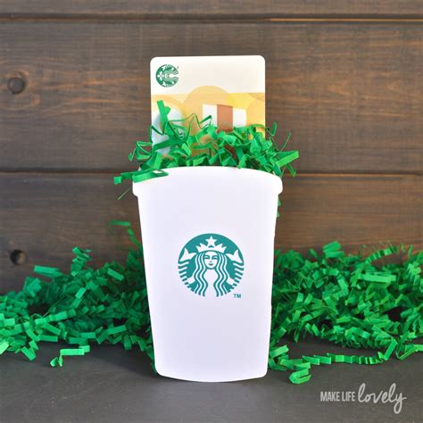 Check spelling or type a new query. DIY Starbucks Gift Card Holder - Make Life Lovely