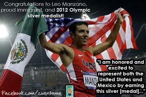 Mexican American Olympic Runners American Athletes Mexican Flags 10 Years Later Mexican