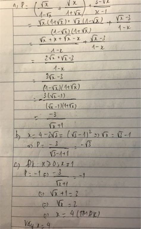 choa bằng căn x 1 căn x 1 căn x 1 căn x 1 3 căn x 1 x 1a điều kiện và rút a b tìm a biết x