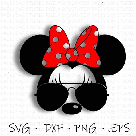 8188 Free Minnie Mouse Svg File For Cricut Free Design Psd Mockup