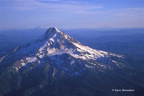 Mount Hood Aerial View Mount Hood National Forest Oregon Dave