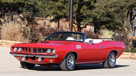 1971 Plymouth Cuda Convertible At Houston 2018 As S43 Mecum Auctions
