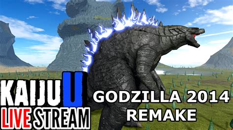 Kaiju Universe Godzilla 2014 Remake Showcase Live Roblox Youtube