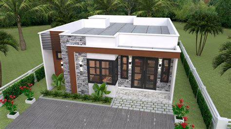Small Villa Designs 8x11 Meter 26x36 Feet 3 Beds Pro