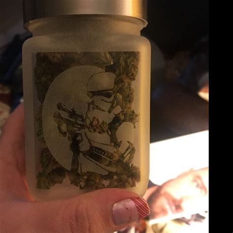 Storm Trooper Stash Jars 420 Weed Jar Star Wars Weed Etsy