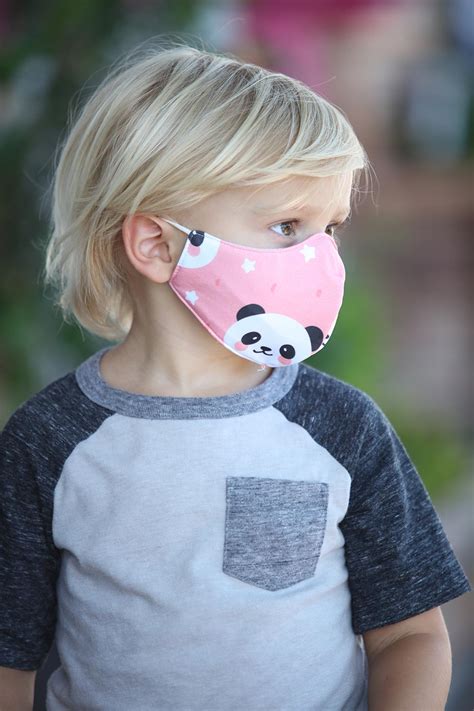 Kids Panda Face Mask Pj Harlow Online Store