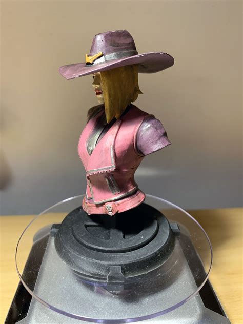 Stl File Ashe Bust V20 Overwatch 👤・3d Printing Model To Download・cults
