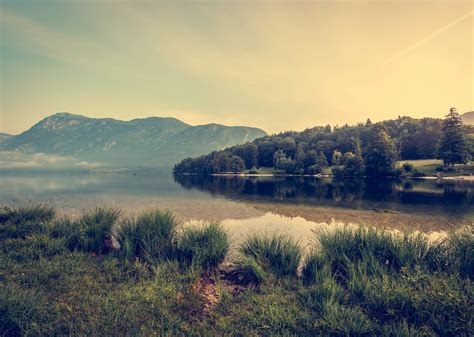Vintage Lake Heres A Weathered Vintage Remake Of A Photo Flickr