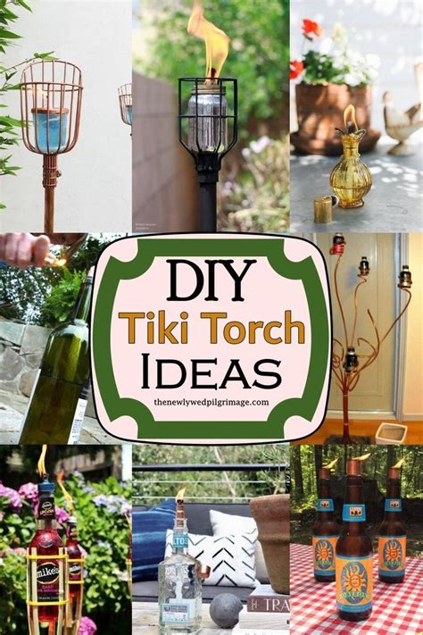21 Diy Tiki Torch Ideas Diy Tiki Torch Stand Bottle Tiki Torch Diy