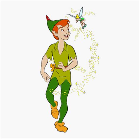 Peter Pan And Tinkerbell Clipart Hd Png Download Kindpng Erofound